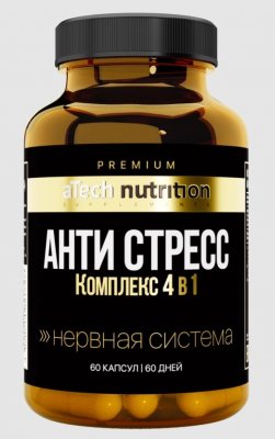 Купить atech nutrition premium (атех нутришн премиум) анти стресс, таблетки массой 620 мг 60 шт. бад в Дзержинске