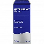 Купить детралекс, суспензия для приема внутрь 1000мг/10мл, 30 шт в Дзержинске