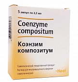 Купить коэнзим композитум, раствор для внутримышечного введения гомеопатический 2,2мл, ампулы 5шт в Дзержинске