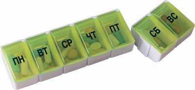 Купить таблетница пилюля (контейнер) для лекарственных препаратов трансформер на неделю в Дзержинске