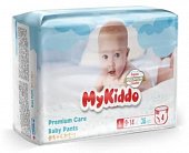 Купить mykiddo premium (майкиддо) подгузники-трусики для детей 9-14кг, 36 шт размер l в Дзержинске