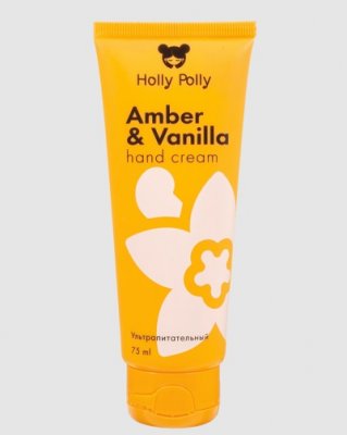 Купить holly polly (холли полли) крем для рук ультрапитательный amber and vanilla, 75мл в Дзержинске