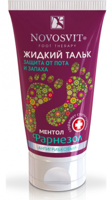 Купить novosvit (новосвит) жидкий тальк фарнезол от пота и запаха, 50мл в Дзержинске