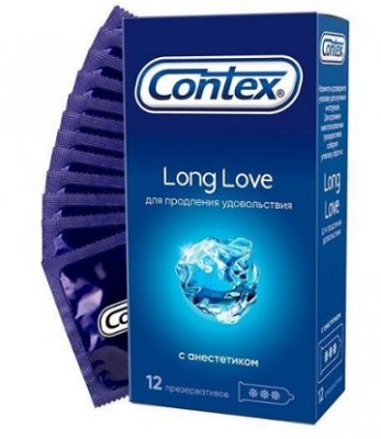 Купить contex (контекс) презервативы long love продлевающие 12шт в Дзержинске