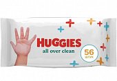Купить huggies (хаггис) салфетки влажные для детей all over clean 56 шт в Дзержинске