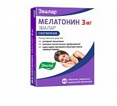 Купить мелатонин эвалар, таблетки, покрытые пленочной оболочкой 3мг, 40 шт в Дзержинске