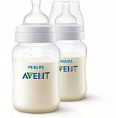 Купить avent (авент) бутылочка для кормления anti-colic 1 месяц+ 260 мл 2 шт scf103/02 в Дзержинске