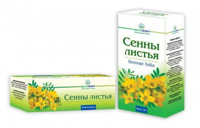 Купить сенны листья, фильтр-пакеты 1,5г, 20 шт в Дзержинске