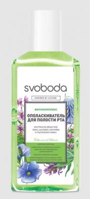 Купить svoboda natural (свобода натурал) ополаскиватель для полости рта фитокомплекс, фл 300 мл в Дзержинске