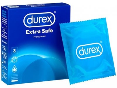Купить durex (дюрекс) презервативы extra safe 3шт в Дзержинске