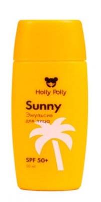 Купить holly polly (холли полли) sunny эмульсия солнцезащитная для лица spf 50+, 50мл в Дзержинске
