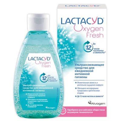 Купить lactacyd (лактацид) средство для интимной гигиены oxygen fresh 200 мл в Дзержинске