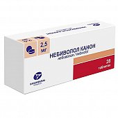 Купить небиволол канон, таблетки 2,5 мг, 28 шт в Дзержинске