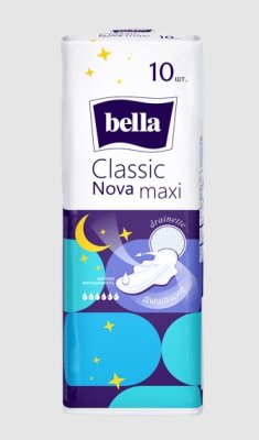 Купить bella (белла) прокладки nova classic maxi белая линия 10 шт в Дзержинске