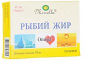 Купить рыбий жир мирролла пищевой капсулы массой 370 мг 200 шт. бад в Дзержинске