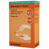 Купить браунодин б.браун, раствор для местного и наружного применения 7,5%, флакон 100мл в Дзержинске