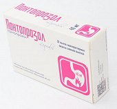Купить пантопразол, таблетки кишечнорастворимые, покрытые пленочной оболочкой 40 мг 28 шт в Дзержинске